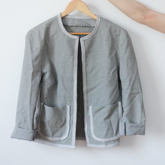 Dogtooth Vintage Vest - Picture 2 of 5